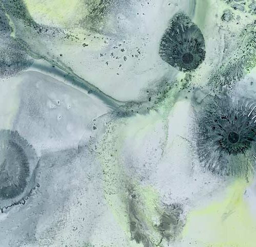 Nymphe minérale peinture chez H'Auteur d'Encres